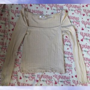 Cute Beige Top